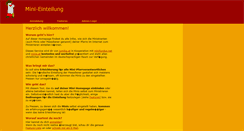Desktop Screenshot of einteilung.minis.at